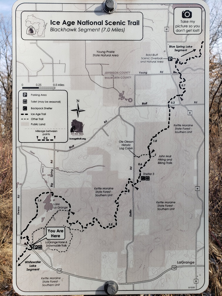 map of the IAT Blackhawk segment